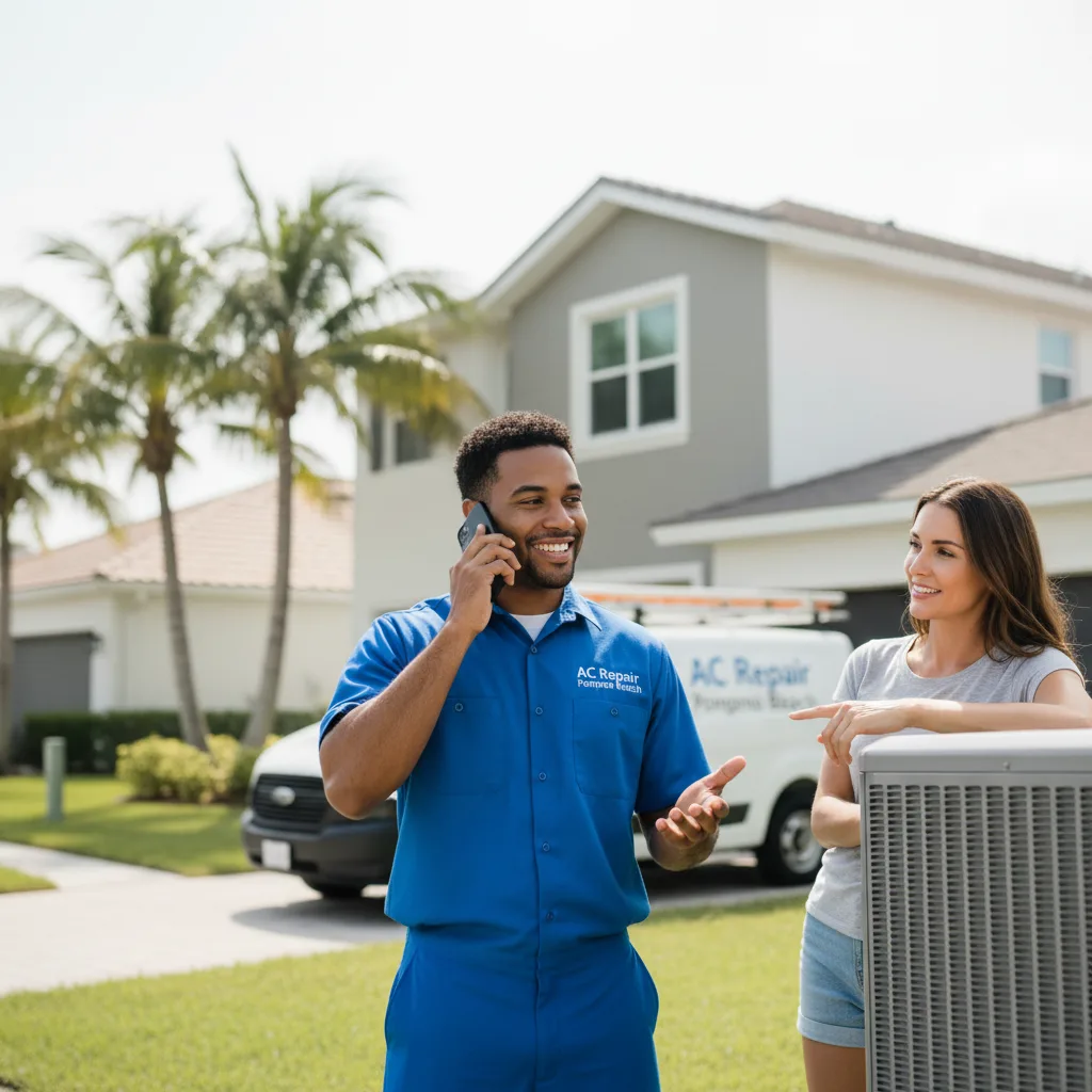AC Repair Pompano Beach customer support in Hapeville
